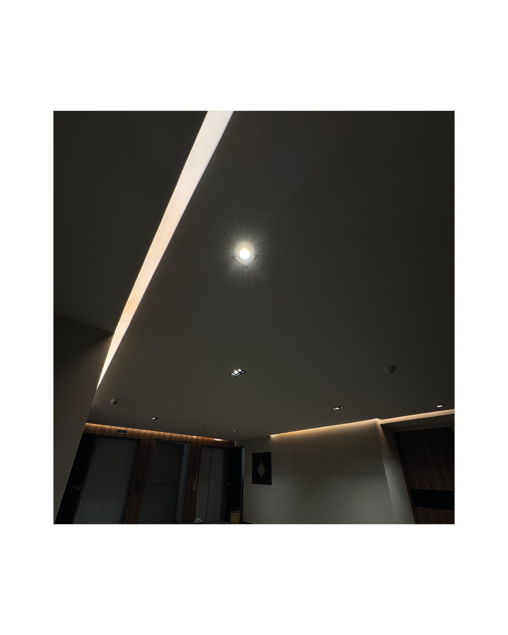 Luminario Cuadrado Dirigible Empotrable MR16 o GU10 LUMMI